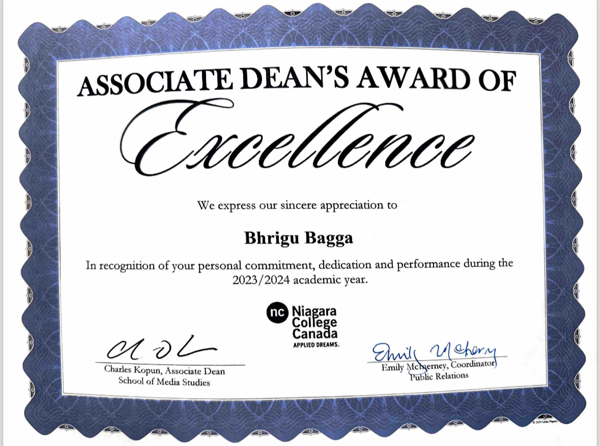 Dean Award